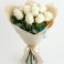 Букет 9 белых роз Букет роз 9 белых роз